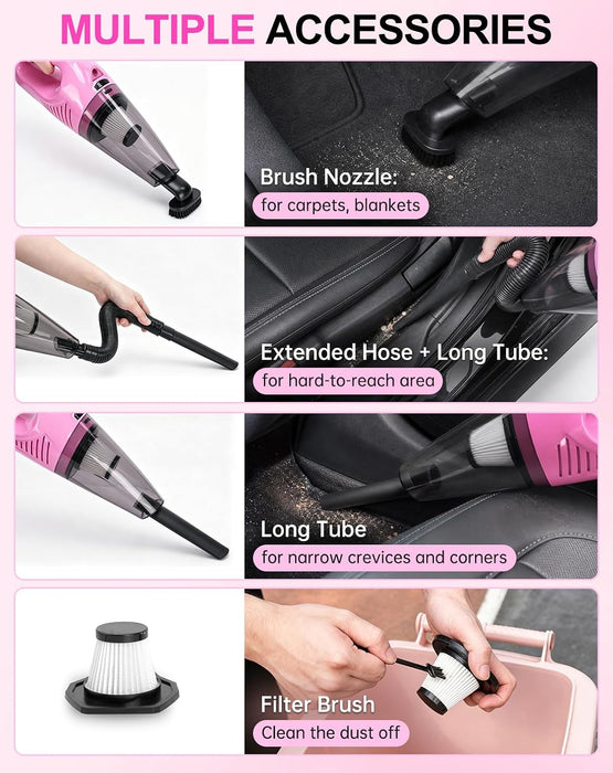 Car Cleaning Kit with Vacuum,Deep Cleaning for Interior Detailing