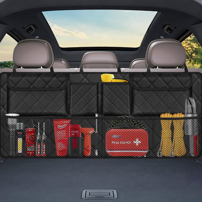 Trunk Organizer, Hanging Backseat Car Storage Bag for SUV (42"*18")