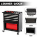 Four-Drawer Rolling Tool Cabinet