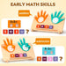 Preschool Math Manipulatives Learning Toys for Toddlers 2-4