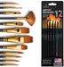 Professional Artist Paint Brush Set of 12 - Acrylic Painting Brushes Kit