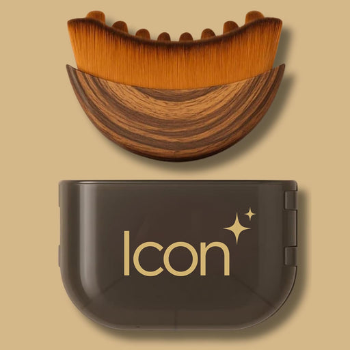 ICON Lymphatic Contour Face Brush for Lymphatic Drainage, Sculpting, 1-Pack
