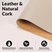 Desk Mat, Beige, 23.6" x 13.8", Desk Pad Protector