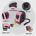 25FT Pink Tape Measure, 1/8 Fractions Easy Read Measuring Tape