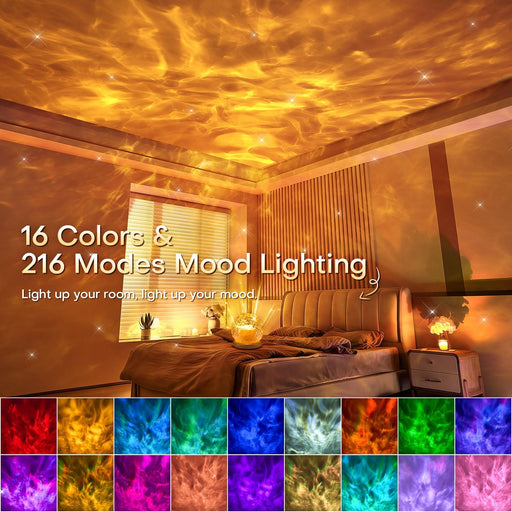 Ambient Lighting, 16 Colors Led Lights for Bedroom, Gift Ideas, Room Decor
