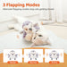 Cat Toys Flapping Bird (No Flying), Lifelike Sandpiper Chirp Tweet, Rechargeable Touch Activated Kitten Toy Interactive Cat Exercise Toys for All Breeds Cat Kicker Catnip Toys 4.0"