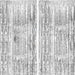 2 Pack Silver Foil Curtain Party Streamers Metallic Tinsel Foil Fringe Photo Booth Backdrop for Birthday Wedding Engagement Baby Shower Bachelorette Christmas Holiday Celebration Party Decorations
