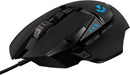 Logitech G502 Hero Wired Gaming Mouse - Black