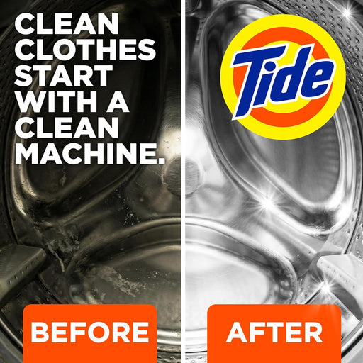 Washing Machine Cleaner 52 Week Supply with Oxi for Front and Top Loader Washer Machines, Deep Cleaning Residue & Odor E