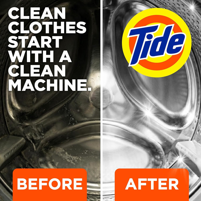 Washing Machine Cleaner 52 Week Supply with Oxi for Front and Top Loader Washer Machines, Deep Cleaning Residue & Odor E