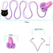 Cat Toys Interactive for Indoor Cats,2PCS Retractable Cat Wand,9PCS Teaser Toys&1PCS Hanging Door Lure Kitten Toy,Intera