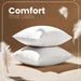18x18 Pillow Inserts, White Throw Pillows for Couch, 2 Pack