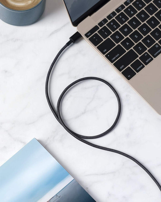 USB A to USB C Cable, USB to USB C Cable(2Pack,3ft,Black)