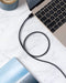 USB A to USB C Cable, USB to USB C Cable(2Pack,3ft,Black)