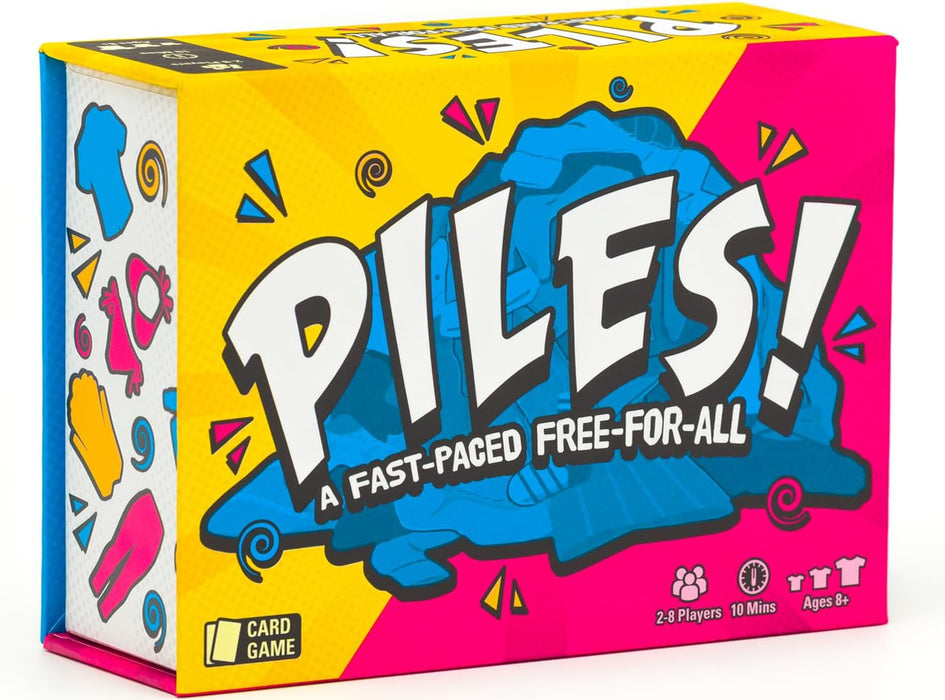 Piles – Card Games – for Kids 8 and Up – Family Game Night