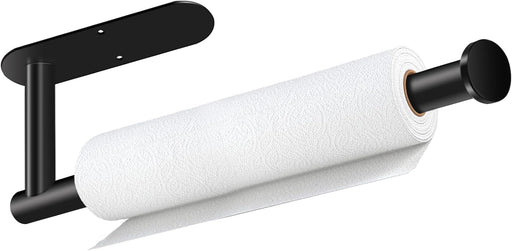 Black Paper Towel Holder, Self Adhesive Paper Towel Holder Under Cabinet