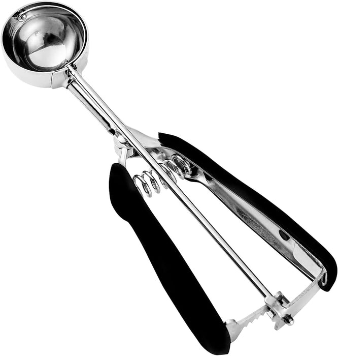 Cookie Scoop 2 Tablespoon, Size #40 Cookie Dough Scoop, 2 Tbsp/ 30 ml/ 1 oz Cookie Scoops for Baking, Spring-Loaded, 18/