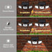 3000LM Solar Motion Sensor Wall Light