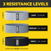 Fabric Resistance Bands for Working Out, 3-Pack for Legs and Glutes
