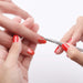 Cuticle Trimmer with Pusher and Cutter,Silver