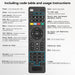 Universal-TV-Remote-Control for Samsung LG Vizio Roku TCL Hisense Sony TVs
