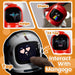Smart Car Dashboard Robot Ornament, Car Gift (White, Vibrant Sets)