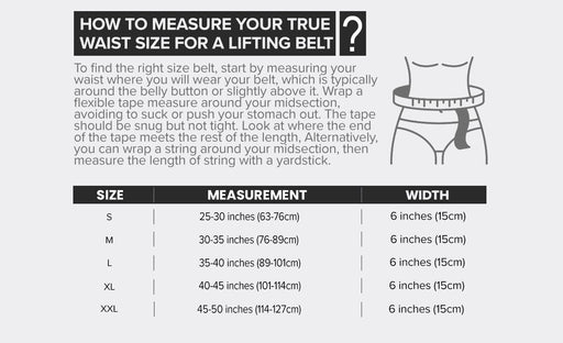 Weightlifting Belt For Men and Women - 6 Inch Auto-Lock Weight Lifting Back Support, Workout Back Support for Lifting, Fitness, Cross Training and Powerlifitng