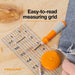 Fiskars 3" x 18" Acrylic Sewing & Quilting Ruler with Gridlines, Clear
