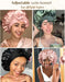 Adjustable Silk Bonnet for Sleeping Women Double Layer Satin Bonnet Reduce Friction Prevent Frizz Curly Hair