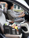 Car Seat Organizer with 4 Compartments, 4 Cup Holders