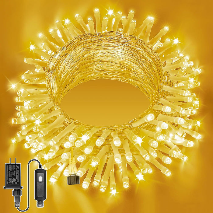 120LED 40FT String Lights Connectable Christmas Lights Indoor Outdoor