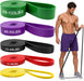 Resistance Bands for Working Out, 5 Levels Pull Up Assistance Bands Set for Workout, Exercise, Home Gym & Strength Training