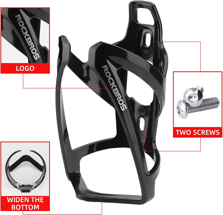 Bike Water Bottle Holder Ultralight Bottle Cages with Screws Tool