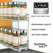 ® Pull Out Spice Organization for Cabinets - 4-3/8 inch Wide – Spice Rack for Inside Cabinets, Slide Out Spice Rack Orga