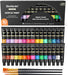 Acrylic Paint Set, 30 x12ml Tubes Artist Quality Non Toxic Rich Pigments Colors Great for Kids Adults Professional Painting on Rocks Canvas Wood Clay Fabric Ceramic Crafts