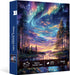 Starry Aurora Lake Puzzles for Adults 1000 Pieces,Interlocking No Dust