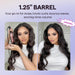 3 in 1 Curling Wand Set with Heated Round Brush, Versatile Styling