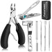 Toenail Clippers for Seniors Thick Toenails, Heavy Duty Toe Nail Clippers Adult Thick Nails Long Handle, Large Toenail C