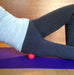 Massage Lacrosse Balls for Myofascial Release, Trigger Point Therapy, Muscle Knots, and Yoga Therapy. Set of 2 Firm Balls (Blue and Red)