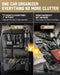 All in One Car Seat Back Organizer Fit Most Cars SUV Trucks Jeeps