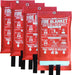 Fire Blanket for Home and Kitchen, 40" X 40", 4 Pack, Emergency Fire Blanket