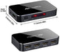 HDMI Switch 4X1, 4K Ultra HD HDMI Switcher 4 in 1 Out Support HDMI 2.0 HDCP 2.2,4K@60Hz, 3D,1080P, 4Kx2k@60Hz (IR Remote Control)