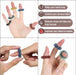 - Spiky Sensory Rings, 10 Pack, Jewel Tones