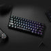 K630 Dragonborn 60% Wired RGB Gaming Keyboard, 61 Keys Compact Mechanical Keyboard with Linear Red Switch, Pro Driver Support, Black