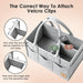 2-Pack Diaper Caddy Organizer - Newborn Essentials Baby Registry Must Haves - Sturdy Nursery Storage Bin & Portable Car 