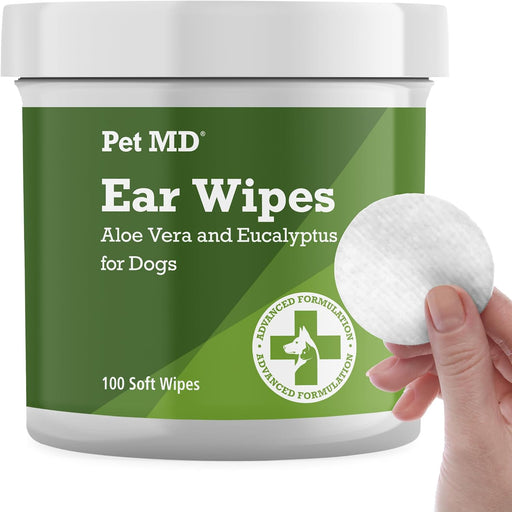 Dog Ear Cleaning Wipes – Otic Cleanser for Dogs - 100 ct
