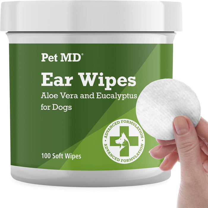 Dog Ear Cleaning Wipes – Otic Cleanser for Dogs - 100 ct