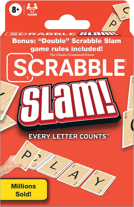 Scrabble Slam, Fast Paced Card Game Version of Scrabble