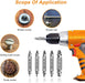 Damaged Screw Extractor Set,Christmas Stocking Stuffers for Adults Men Him