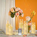 24 Pcs LED Flameless Candles with Remote, 3D Flickering Flame & LED String Lights, Acrylic Clear Cylinder, Timer Function, Romantic Ambience for Home Decor, Party, Wedding (Ivory).